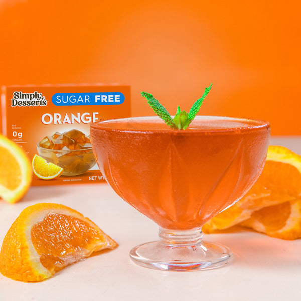 Simply Desserts Sugar Free Orange Jel