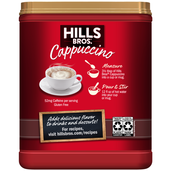 Hills Bros. Drink Mix, Double Mocha, Cafe Style