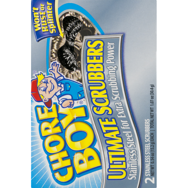 Chore Boy Ultimate Scrubbers Stainless Steel