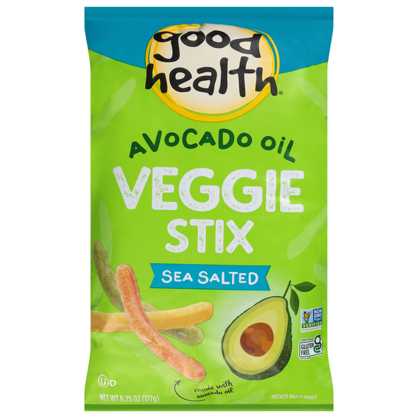 Good Health Avocado Oil Sea Salted Veggie Stix