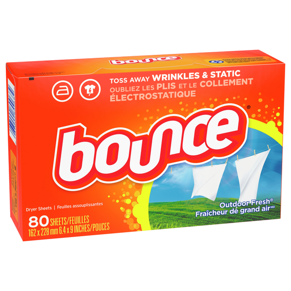 Bounce Dryer Sheets, Outdoor Fresh