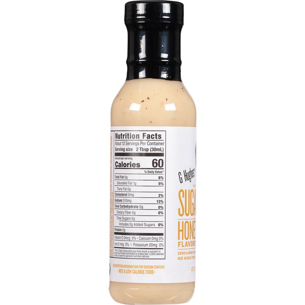 G Hughes Dressing, Sugar Free, Honey Dijon Flavored