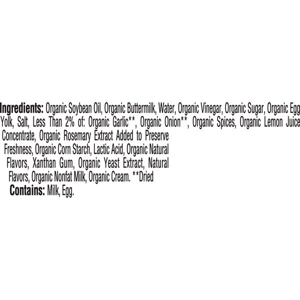 Hidden Valley Organic Ranch Condiment and Dressing