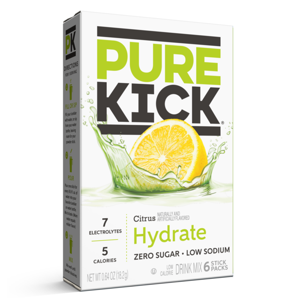 Pure Kick Citrus Hydration Drink Mix