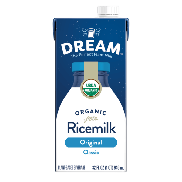 Dream Dairy Free, Gluten Free, & Vegan Ricemilk Original Classic