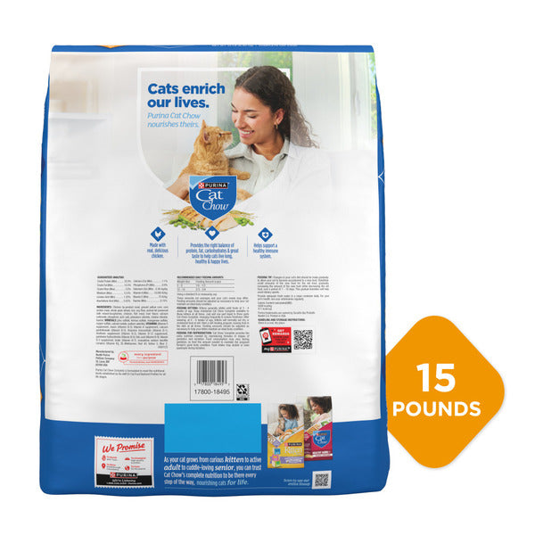Purina Cat Chow Complete With Real Chicken Cat Food