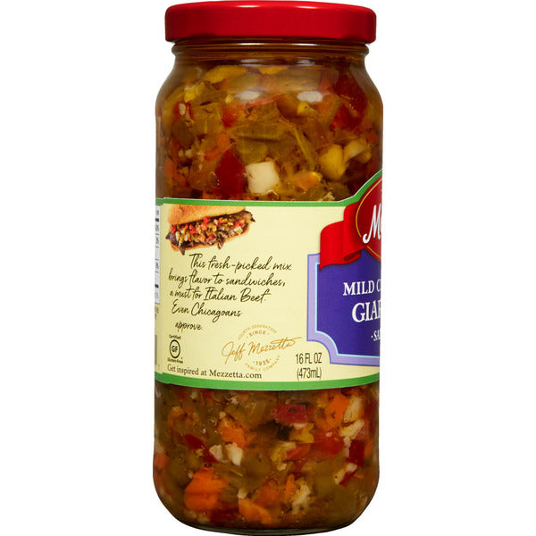 Mezzetta Mild Chicago Style Giardiniera Sandwich Mix