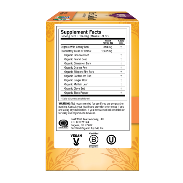 Yogi Tea Herbal Tea, Throat Comfort, Caffeine Free