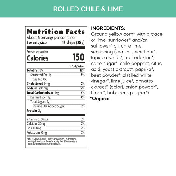 Que Pasa Chile Lime Tortilla Chips