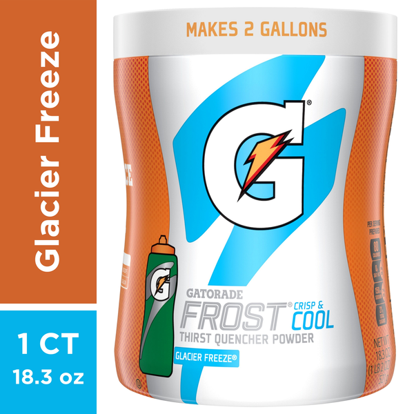 Gatorade Frost Thirst Quencher Powder, Glacier Freeze