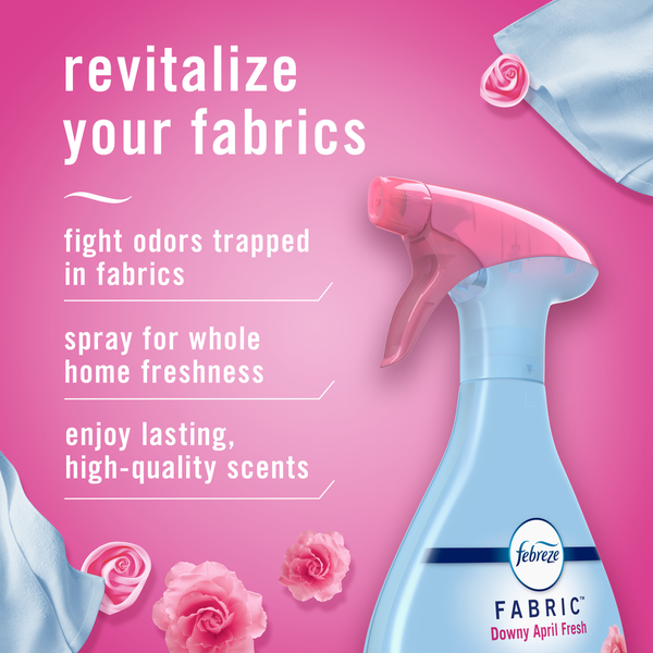 Febreze Odor-Fighting Fabric Refresher, Downy April Fresh