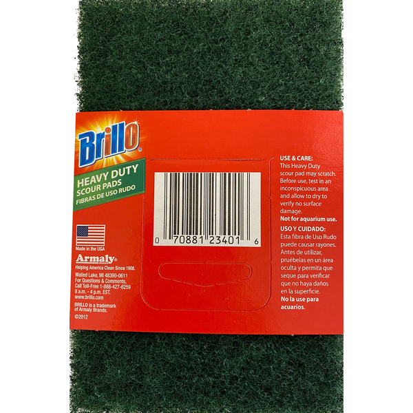Brillo Scour Pads, Heavy Duty