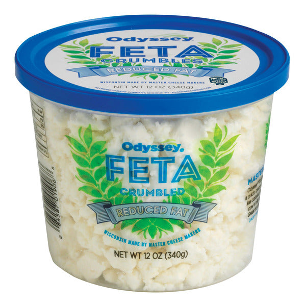 Odyssey Reduced Fat, Crumbled Feta Cup