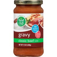 Food Club Gravy, Classic Beef Flavored️