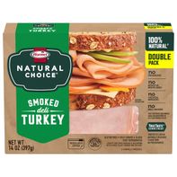 Hormel NATURAL CHOICE Smoked Deli Turkey Double Pa...
️