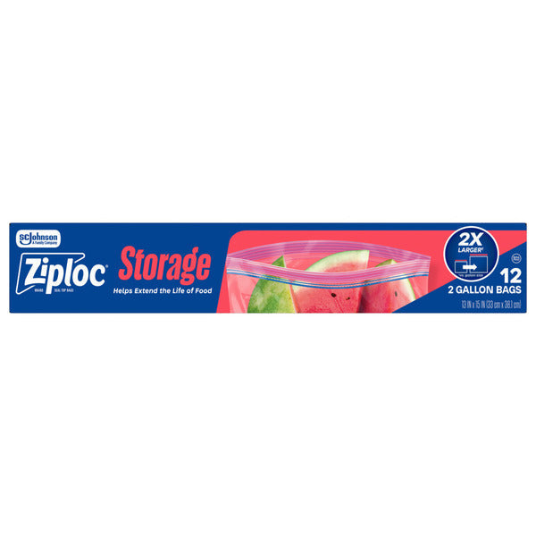 Ziploc Storage Bags with Power Shield Technology
