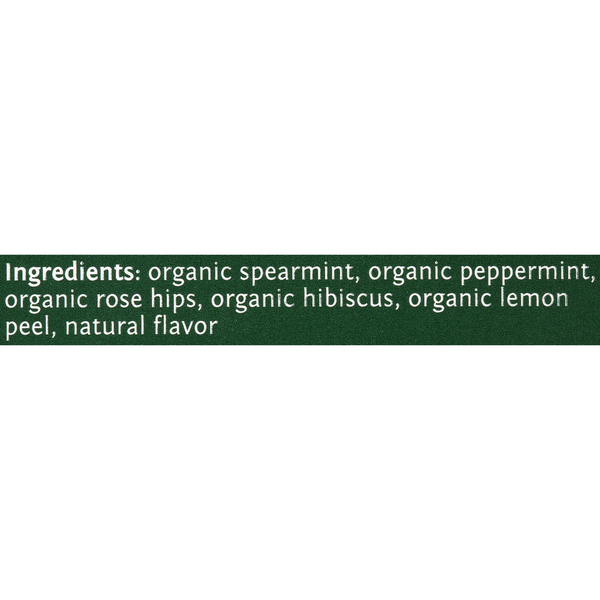 Steep By Bigelow Organic Mint Herbal Tea Caffeine Free 20 TB, 20 individually wrapped tea bags