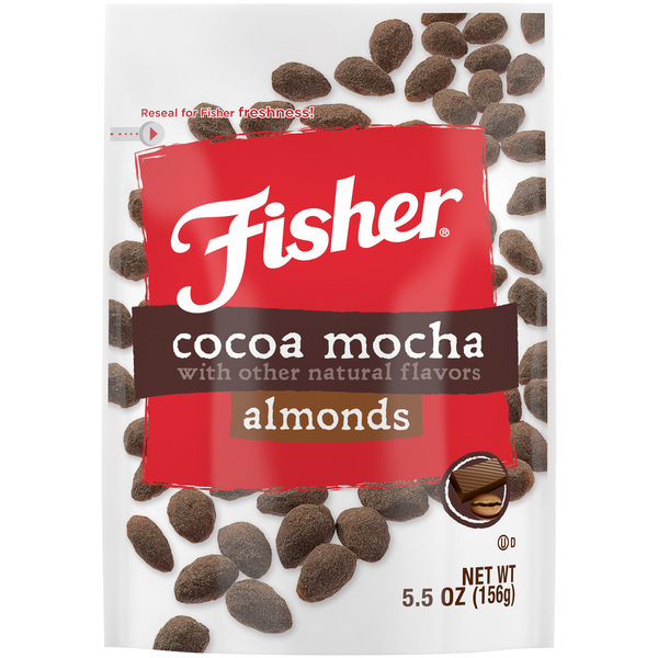 Fisher Cocoa Mocha Almonds