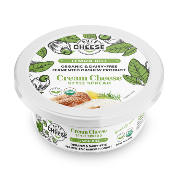 Nuts For Cheese Lemon Dill Cream Cheese Style Spread