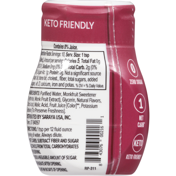 Lakanto Water Enhancer, Zero Sugar, Berry Pomegranate