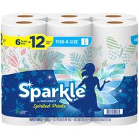 Sparkle Pick-A-Size Spirited Prints Paper Towels️