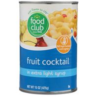 Food Club Fruit Cocktail In Extra Light Syrup️
