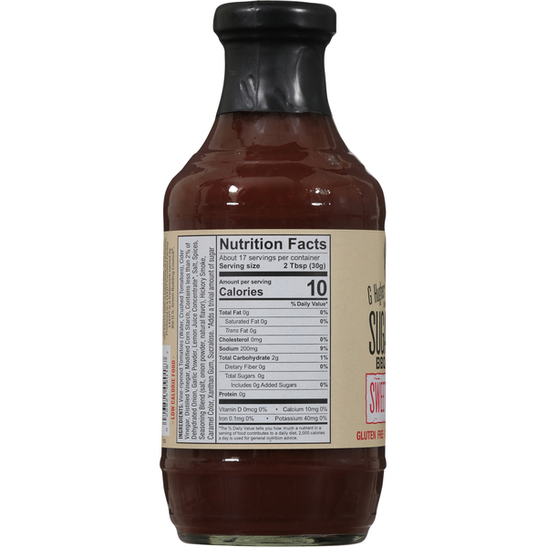 G Hughes Sugar Free Sweet & Spicy BBQ Sauce