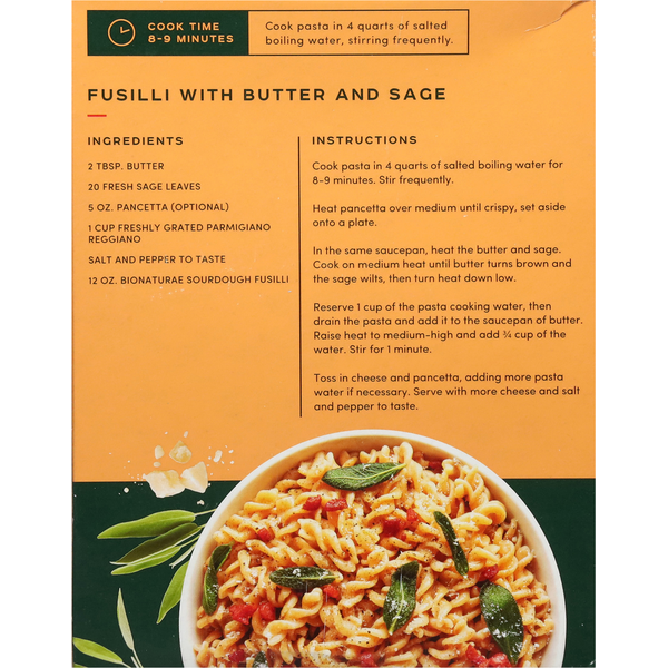 Bionaturae Sourdough Fusilli