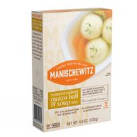 Manischewitz Matzo Ball & Soup Mix, Reduced Sodium️