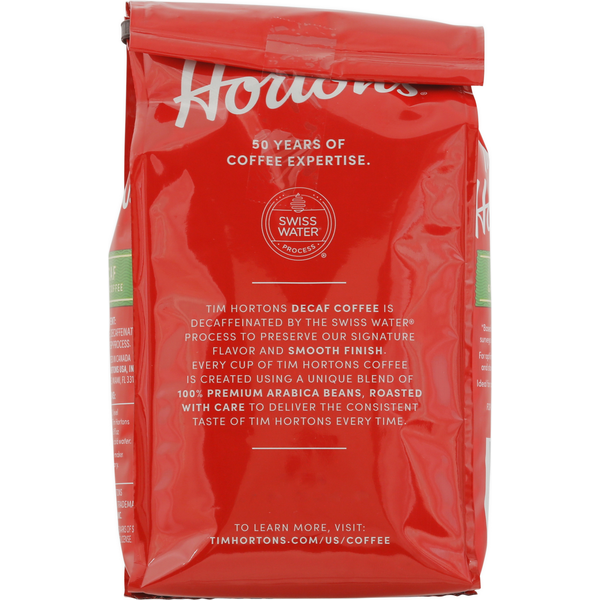Tim Hortons Decaf Ground Coffee