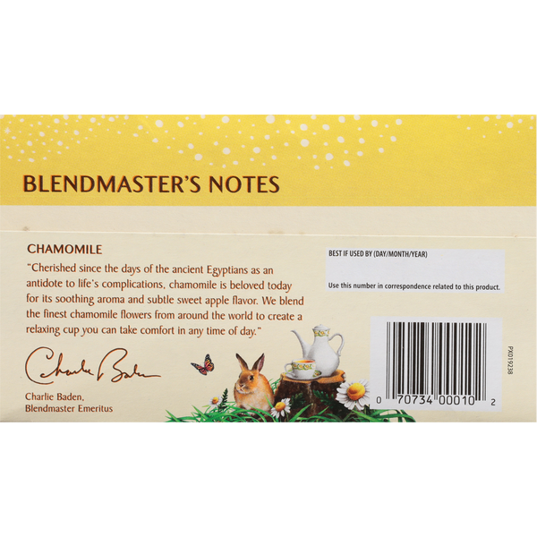 Celestial Seasonings Caffeine Free Tea Bags Chamomile Herbal Tea
