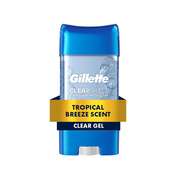 Gillette Clear Gel Tropical Breeze Scent