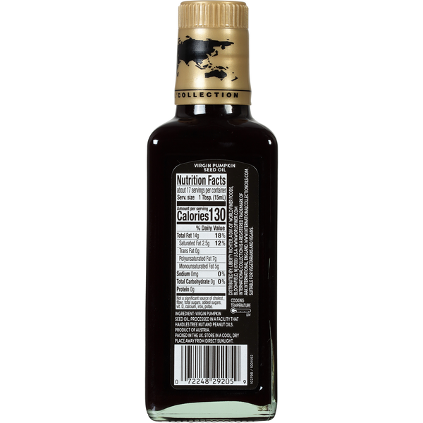 International Collection Pumpkin Seed Oil, Virgin