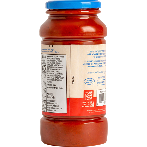 Francesco Rinaldi Sauce, Traditional