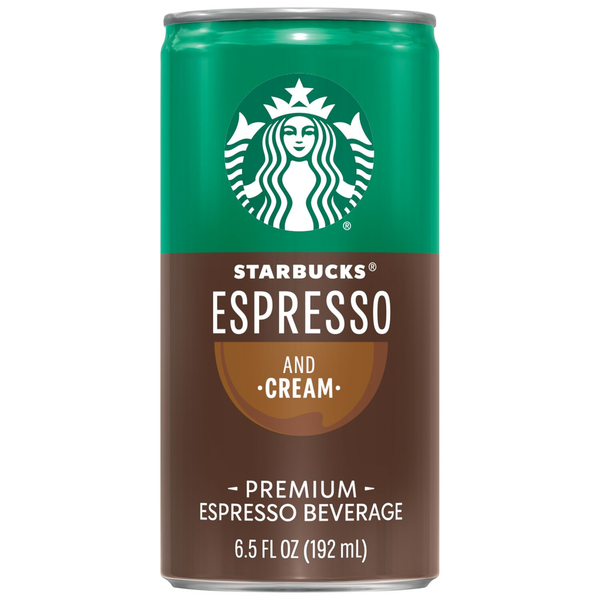 Starbucks Espresso And Cream Coffee Drink