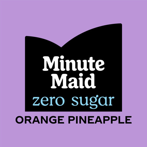 Minute Maid Zero Sugar Orange Pineapple Juice Drink Bottle