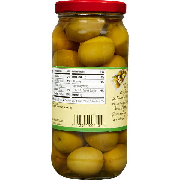 Mezzetta Whole Fancy Colossal Green Olives