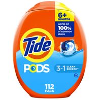 Tide PODS Laundry Detergent Soap Pacs, HE Compatib...
️