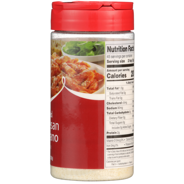 Food Club Parmesan & Romano Grated Cheese