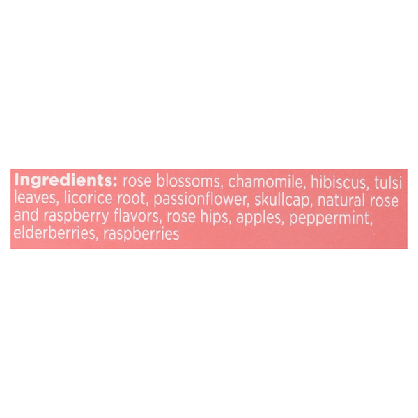 Bigelow Benefits Stress Free Rose & Mint Herbal Tea