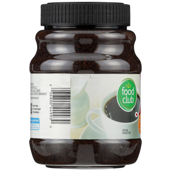 Food Club 100% Pure Classic Roast Instant Coffee