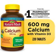Nature Made Calcium 600 mg with Vitamin D3 Tablets️ DestGlow