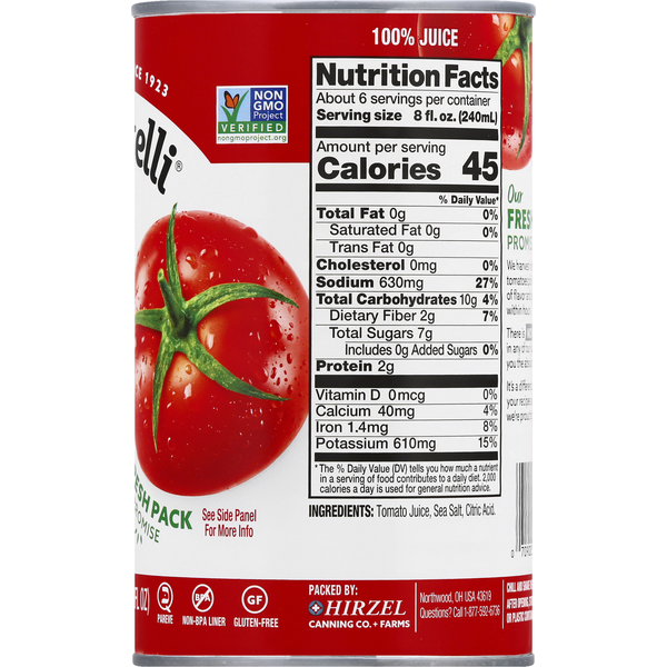 Dei Fratelli Tomato Juice