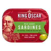 King Oscar Wild Caught Sardines in Extra Virgin Ol...
️