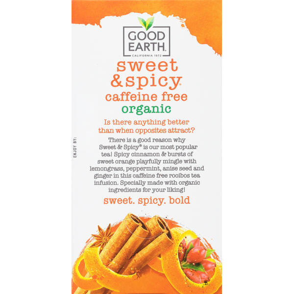 Good Earth Sweet & Spicy Caffeine Free Herbal Tea
