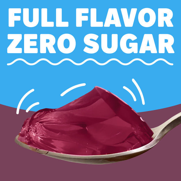 Jell-O Black Cherry Sugar Free Refrigerated Gelatin
