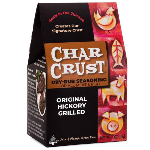 Char Crust Dry-Rub Seasonings Original Hickory Grilled