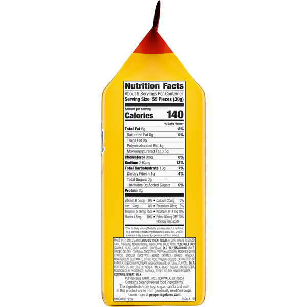 Pepperidge Farm Goldfish Old Bay Seasoned Crackers