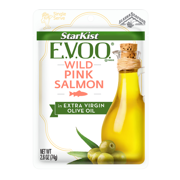 StarKist Selects® Wild Pink Salmon in Extra Virgin Olive Oil Pouch
