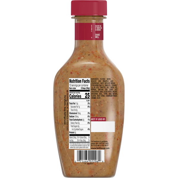 Bolthouse Farms Vinaigrette Dressing & Marinade, Italian